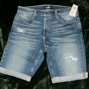 Hollister Skinny Denim Shorts size 32